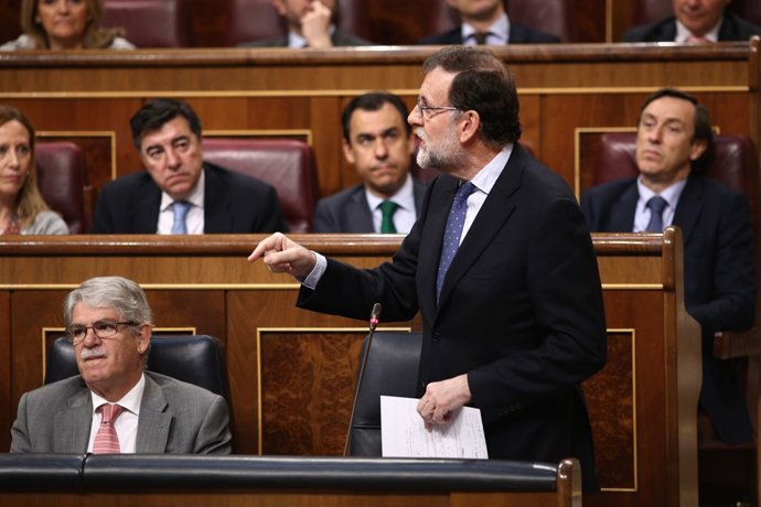 Mariano Rajoy en la sessió de control al Govern espanyol al Congrés