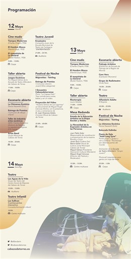 Eventos que se desarrollarán próximamente en Cabezo de Torres 