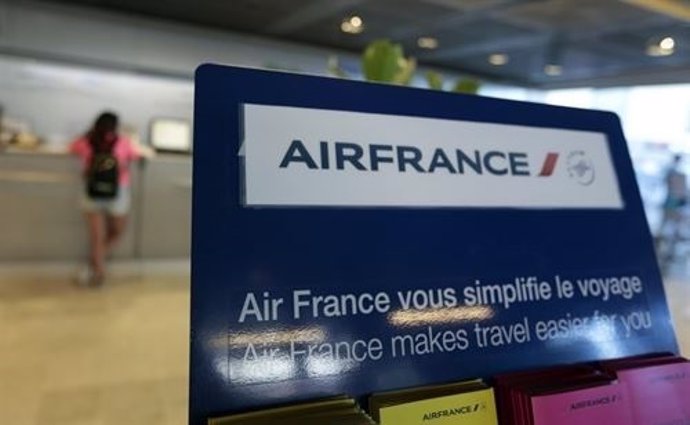 Cartel de AirFrance.