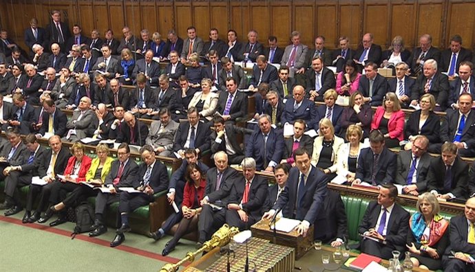 Cámara de los Comunes de Reino Unido en una imagen de archivo de 2015