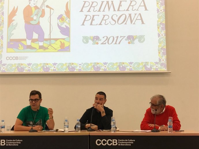 Miqui Otero, Kiko Amat (Festival Primera Persona) Vicenç Villatoro (CCCB)
