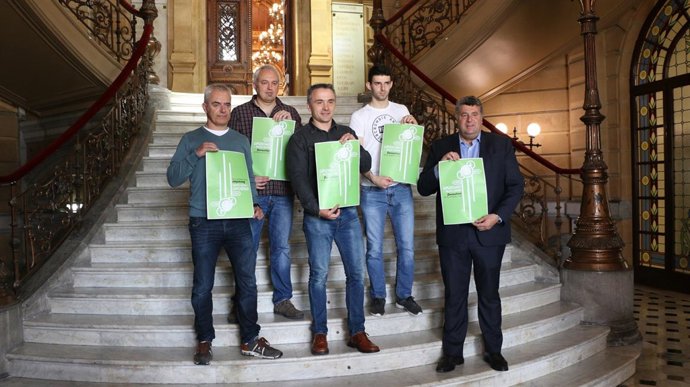 Presentación del I Día de la Pelota de Gipuzkoa.