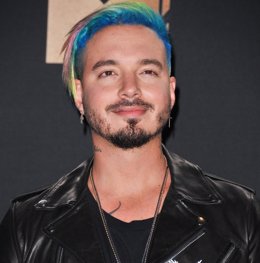 J Balvin at the 2017 MTV Movie And TV Awards Press Room held at The Shrine Audit