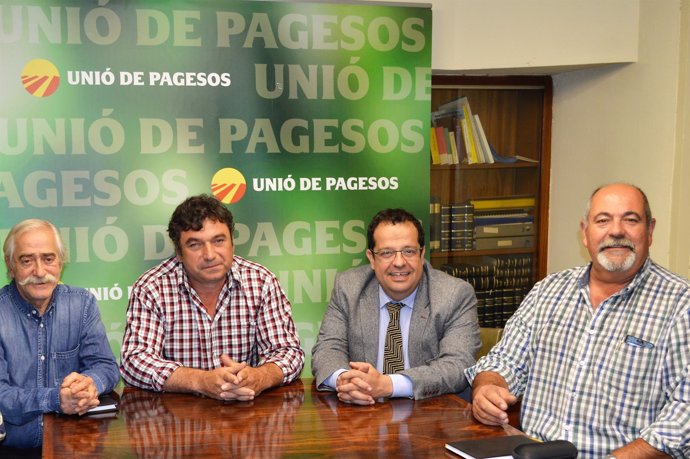 Reunión del Pacte pel Referèndum con Unió de Pagesos