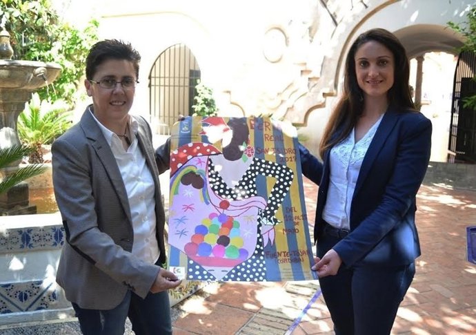 Gómez (dcha.) y Muñoz presentan el cartel del evento