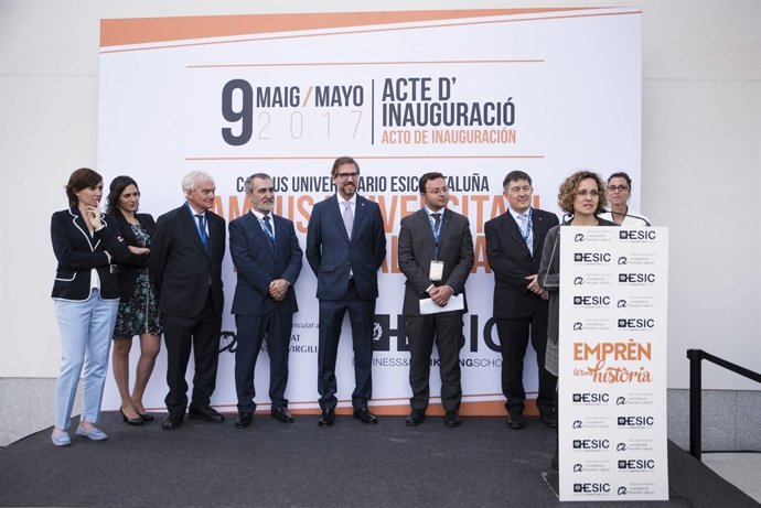 Inauguració del campus universitari Esic amb l'consellera M.Ruiz
