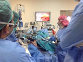 Foto: Expertos del H. Universitario del Henares enseñan a expertos internacionales una cirugía de otorrinolaringología