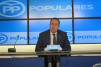 El senador asturiano Mario Arias (PP) afirma que para tener un AVE "de primera" se deben aprobar los PGE 