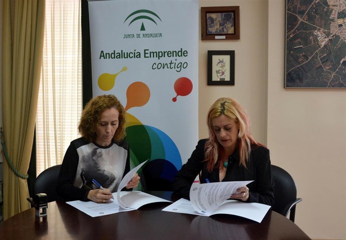 Firma de la renovación del convenio. 