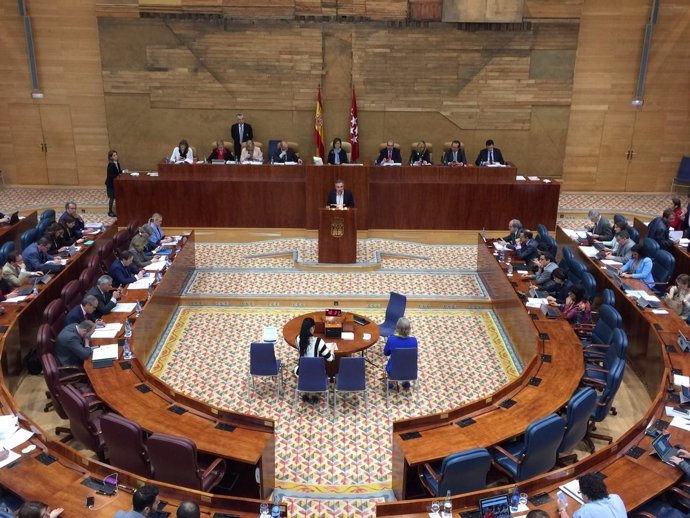 Pleno de la Asamblea de Madrid