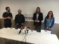 Pablo Fernández critica la "técnica del avestruz" de Herrera ante la trama eólica y exige su comparecencia