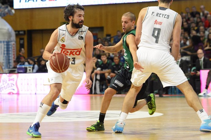 Sergio Llull en el Divina Seguros Joventut - Real Madrid