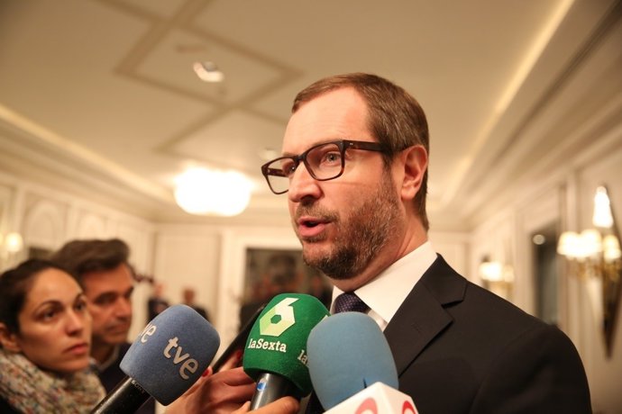 Javier Maroto en los Desayunos de Europa Press