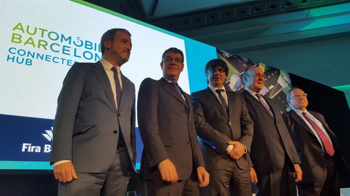 J.Collboni, Á.Nadal, C.Puigdemont, E.Lacalle y J.L.Bonet