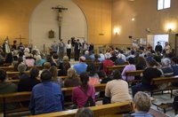 Los vecinos de Marismas del Odiel inician los trámites para la entrada en las viviendas del 'Casa por casa'