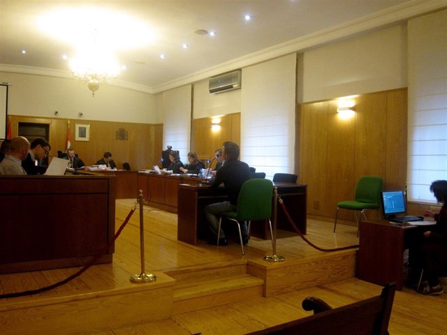 El empresario, durante su declaración en el juicio. 