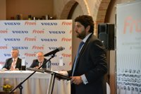 López Miras defiende la llegada del AVE soterrado a Murcia y que los murcianos son iguales al resto de españoles