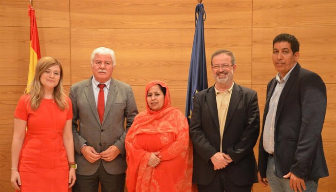 Grupo saharaui en el Senado