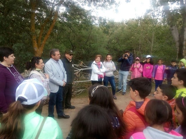 Jornada con escolares por el Día Mundial de las Aves Migratorias.