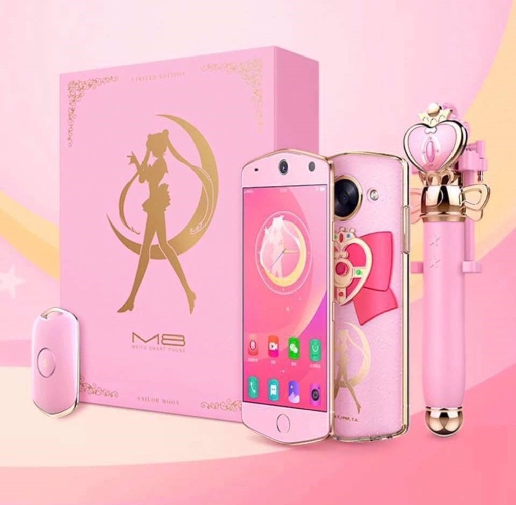 Meitu lanza smartphone para fans de Sailor Moon