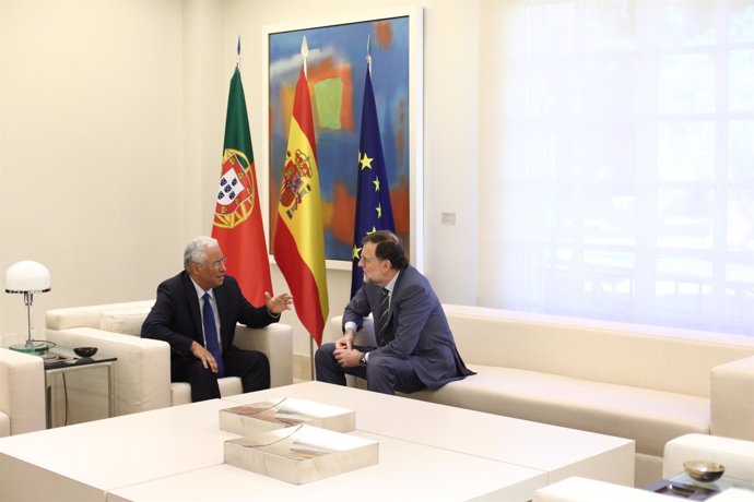 Mariano Rajoy recibe en la Moncloa a Antonio Costa