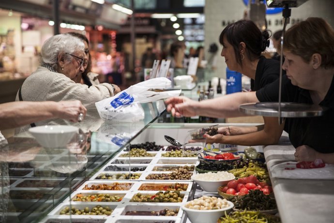 Parada de mercat a Barcelona