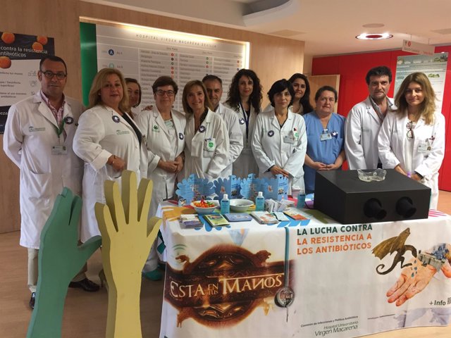 Día Mundial de Higiene de Manos en el Hospital Virgen Macarena