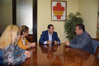 Ruiz Espejo aborda con el nuevo secretario general de CCOO en Málaga la actualidad social y económica