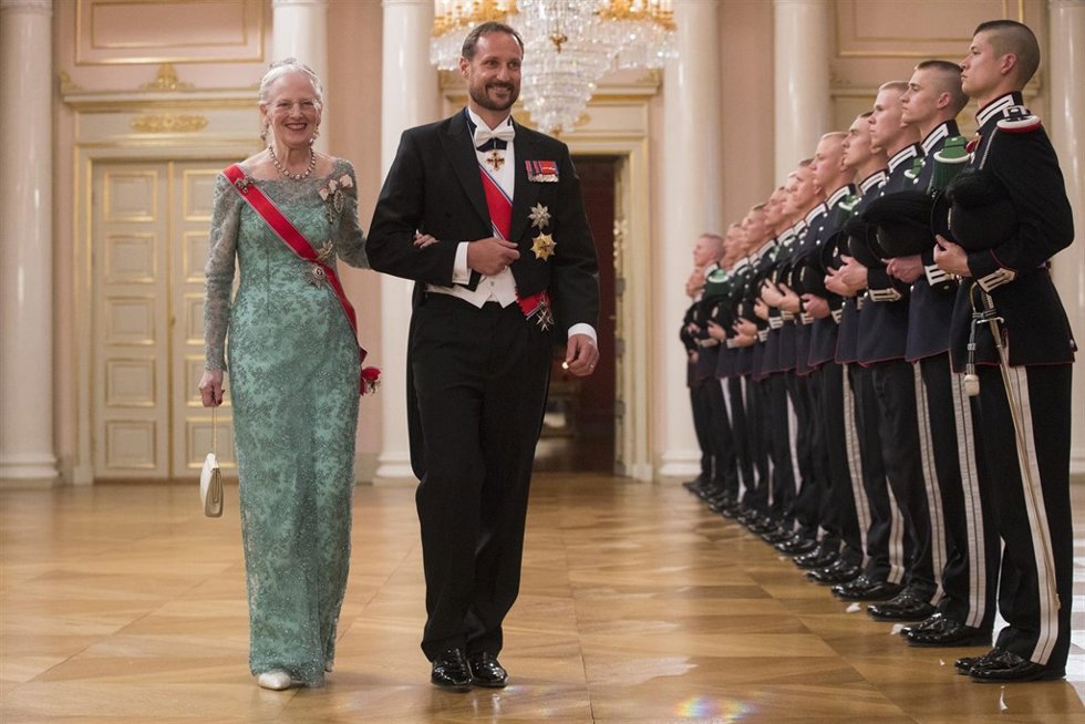 Margarita de dinamarca y haakon de noruega