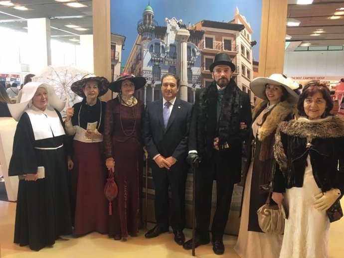 Personajes de la Semana Modernista de Teruel