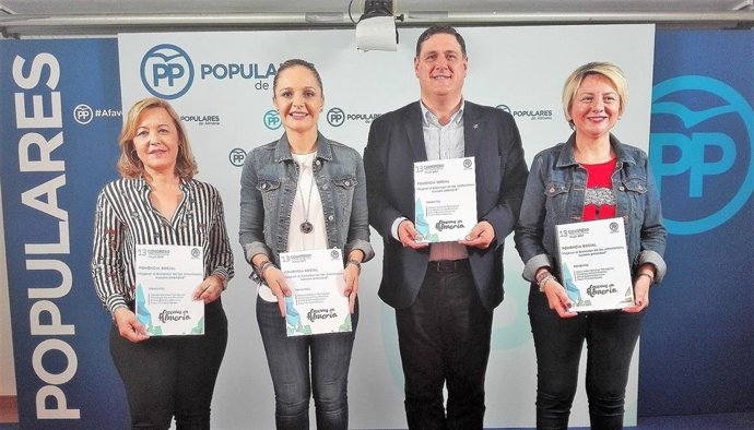 Ponentes de la ponencia social del PP de Almería