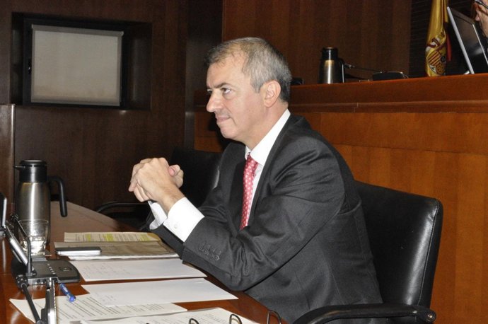 El consejero Javier Campoy