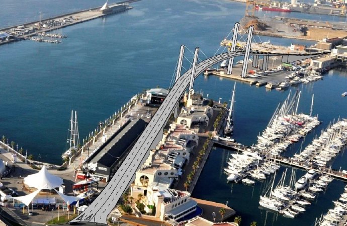 Imagen virtual del puente del plan Conecta