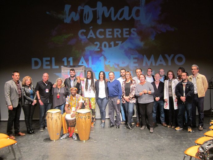 Inauguración del festival Womad en Cáceres       