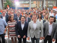 Rivera alaba a Cs de la Región como "punta de lanza" contra la corrupción y le anima a "salir a ganar" en 2019