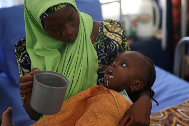 Afectados por la Meningitis en Nigeria