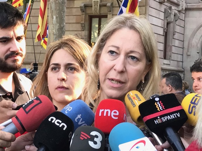 La portaveu del Govern, Neus Munté