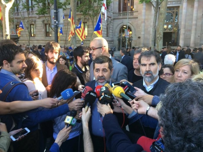 El president de l'Assemblea Nacional Catalana (ANC), Jordi Sànchez