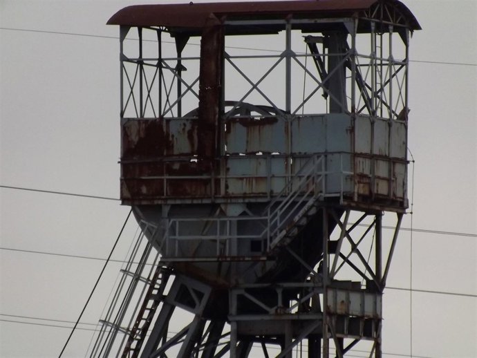 Caballete de la mina de Reocín 