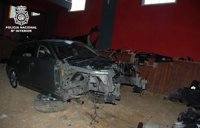 Desarticulado un grupo criminal que vendía por piezas vehículos de alta gama en Alcázar