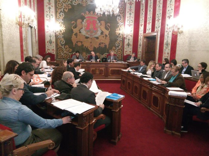 El pleno de Alicante, en una imagen de archivo