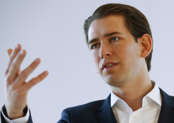 Sebastian Kurz, ministro de Exteriores de Austria