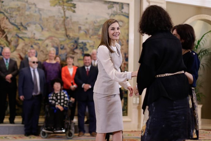REINA LETIZIA EN AUDIENCIA
