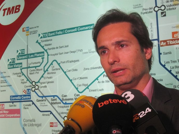 El director del Metro de Barcelona, Marc Grau