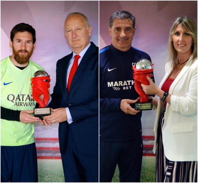 Leo Messi Míchel Barcelona Málaga premios LaLiga