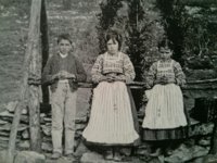 Francisco y Jacinta, dos de los pastorcillos a los que se apareció la Virgen en Fátima