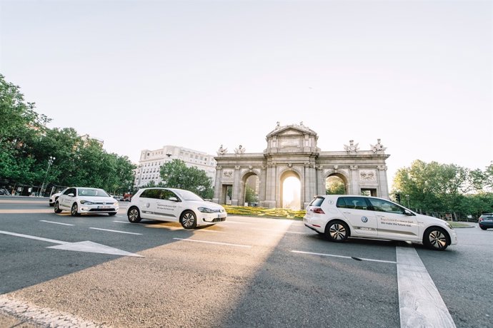 Volkswagen e-Golf en Madrid