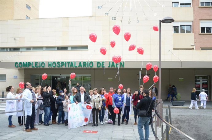 Celebración del Día del Niño Hospitalizado en el Complejo Hospitalario de Jaén.