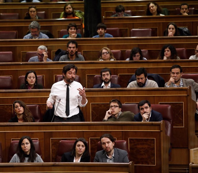 Rafael Mayoral, diputado de Podemos  