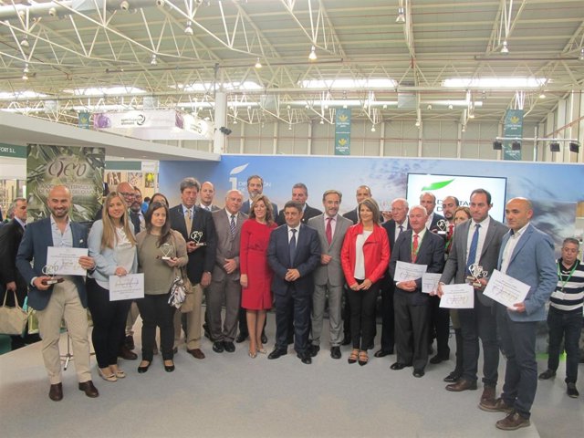 Entrega de los Premios de la Asociación Española de Municipios del Olivo.